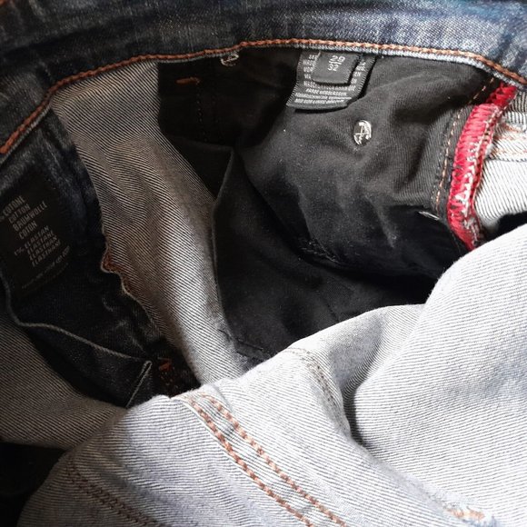 Men's Drykorn for Beautiful People Low Rise Skinny Jeans Size 29 x 30 Dark Wash - Picture 8 of 8